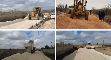 Büyükşehir Belediyesi, Kırsal Alanda Yol Çalışmalarına Hız Verdi