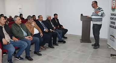 Büyükşehir, çiftçilere eğitim verdi