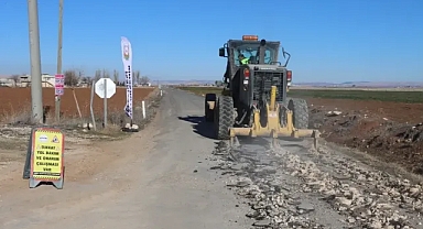 Büyükşehir'in yol çalışmaları devam ediyor