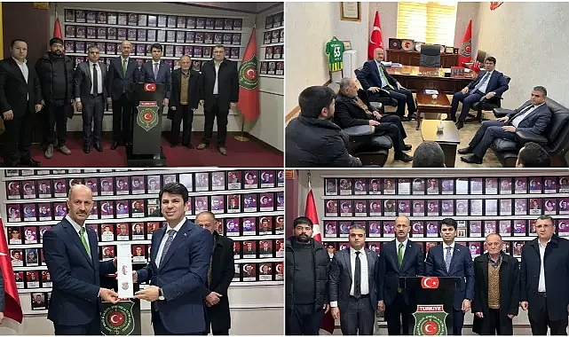 Ceylanpınar Kaymakamı Uzun'dan Başkan Yavuz’a ziyaret
