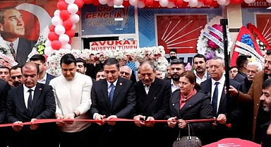 CHP, Şanlıurfa’da hizmet binasının açılışını yaptı!