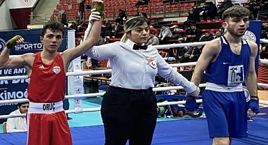 DEPSAŞ Enerji sporcusu boksör Salih Samet Oruç'tan gümüş madalya