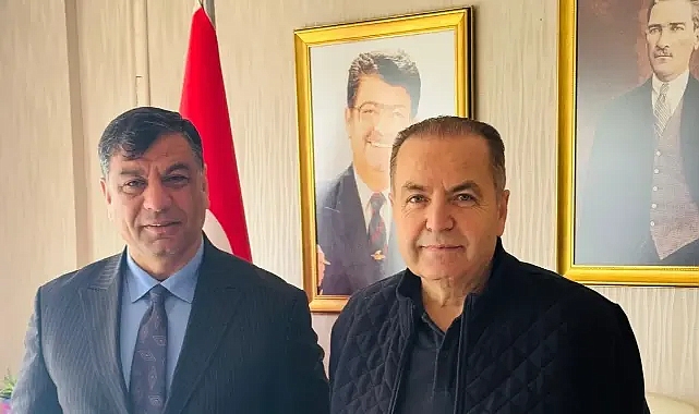 Halil Aslan'dan Anavatan Partisi Genel Başkanı İbrahim Çelebi'ye Ziyaret