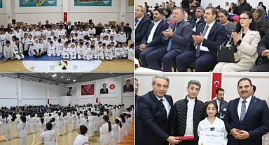 Haliliye Belediyespor’da Kuşak Terfi Heyecanı