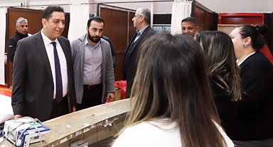 İl Sağlık Müdürü Doç. Dr. Abdullah Solmaz'dan Harran'da Sağlık Tesislerine Ziyaret