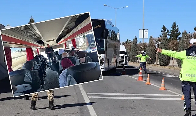 Jandarma ekipleri bilet aldı! Şanlıurfa’da şehirlerarası yolcu otobüsleri denetlendi!