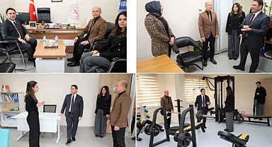 Kaymakam Şahin’den Haliliye İlçe Sağlık Müdürlüğüne Ziyaret