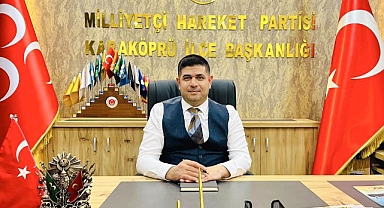 MHP Karaköprü İlçe Başkanı İdris Cesur’dan Berat Kandili Mesajı