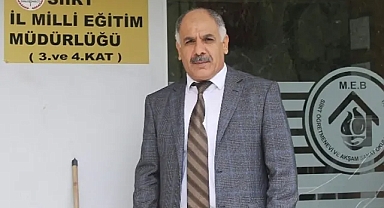 Milli Eğitim'de Hademe olarak işe başlayan Hüsamettin Şahin İl müdür yardımcısı oldu