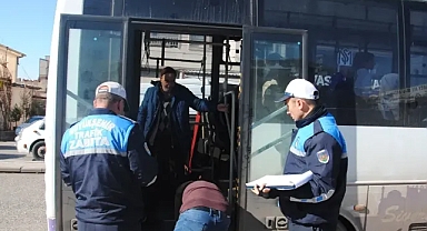 Şanlıurfa Büyükşehir Belediyesi’nden özel halk otobüslerine kapsamlı denetim!