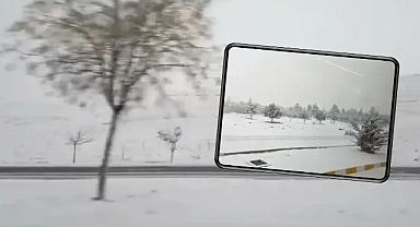 Şanlıurfa'da kar yağışı!