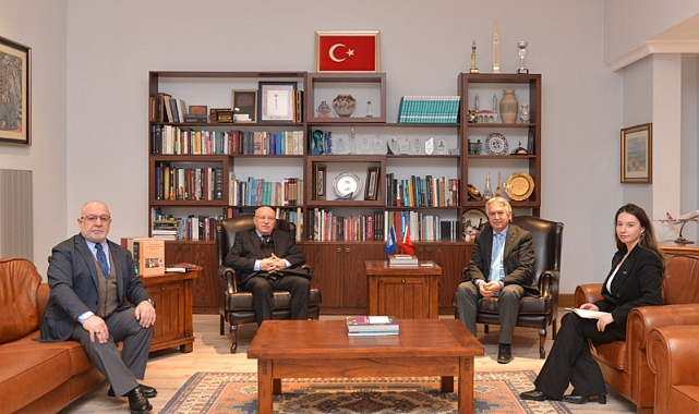 Unesco Türkiye Millî Komisyonu Başkanı Prof. Dr Öcal Oğuz’u Ziyaret