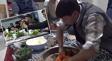 Urfa’da mahalle muhtar adayından çiğ köfteli kampanya!