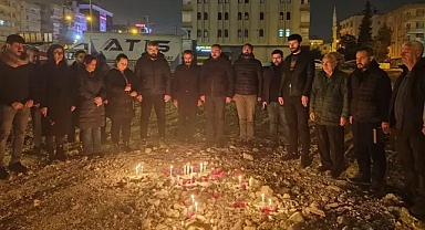 Urfa Emek ve Demokrasi Platformu, 6 Şubat Depreminin 2. Yılında Anma Töreni Düzenledi