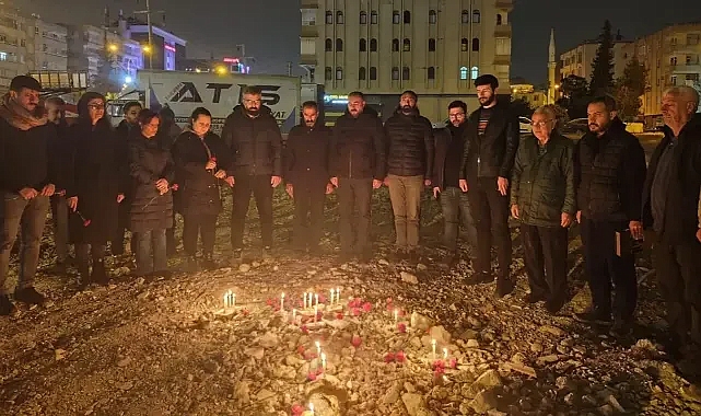 Urfa Emek ve Demokrasi Platformu, 6 Şubat Depreminin 2. Yılında Anma Töreni Düzenledi