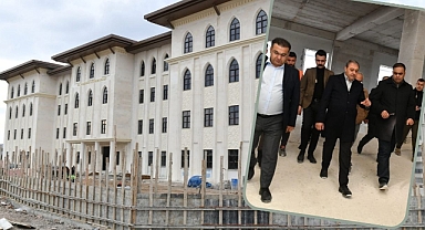 Vali Şıldak, Yeni Hükümet Konaklarında İncelemede Bulundu