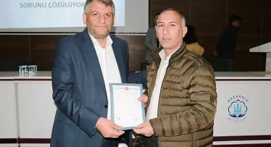 50 yıllık sorundu! Başkan Ayhan: Sorun çözülmüştür!