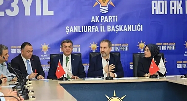 AK Parti Genel Başkan Yardımcısı Şen, Şanlıurfa’da çeşitli temaslarda bulundu!
