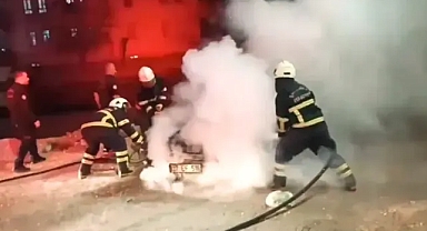 Alevlere teslim oldu! Şanlıurfa'da korkutan yangın!