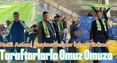 Başkan Halil Aslan Şanlıurfaspor’a Olan Desteğini Bir Kez Daha Gösterdi