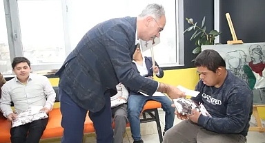Başkan Mehmet Kuş Özel Çocukları Ağırladı