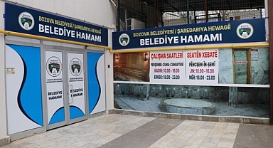 Bozova Belediyesi’nden Yeni Hizmet: Belediye Hamamı Açıldı