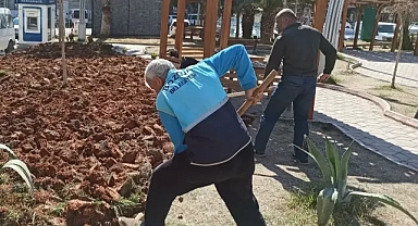 Bozova’da Parklar Yeni Sezona Hazırlanıyor