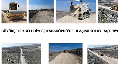 Büyükşehir Belediyesi, Karaköprü’de Ulaşımı Kolaylaştırıyor