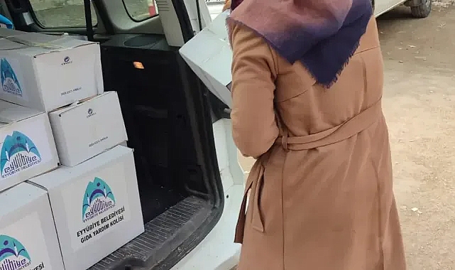 Eyyübiye Belediyesi ihtiyaç sahiplerini unutmadı! 1 ton 750 kilogram et dağıttı!