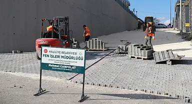Haliliye’de üstyapı çalışmaları sürüyor