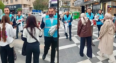 İYİ Parti Şanlıurfa İl Başkanlığı’ndan Kadınlara 8 Mart Jestı