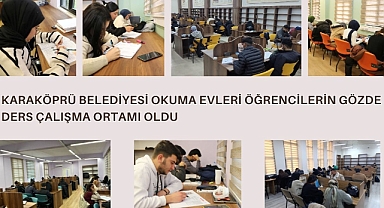 Karaköprü Belediyesi Okuma Evleri Öğrencilerin Gözde Ders Çalışma Ortamı Oldu