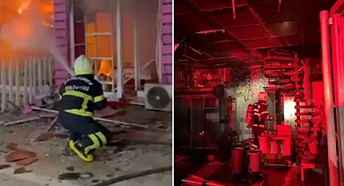 Şanlıurfa’da bir işyerinde yangın çıktı!