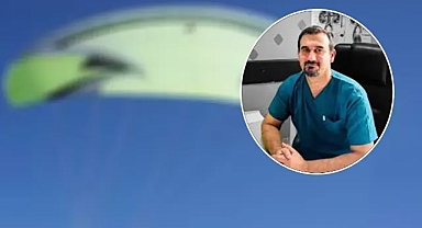Şanlıurfa’da görev yapıyordu! Paraşütle beraber uçurumdan aşağı düştü!