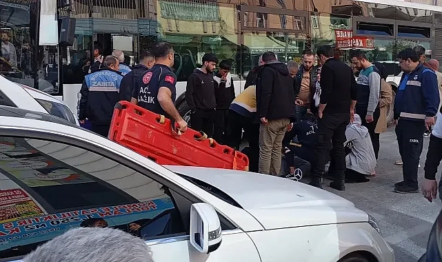 Şanlıurfa’da yolun karşısına geçmeye çalıştı! Otomobil çarptı!