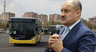Şanlıurfa'ya Bayram Müjdesi : 25 Yeni Otobüs Urfa'ya Getirildi