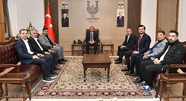 Şanlıurfaspor yönetiminden Vali Şıldak’a ziyaret