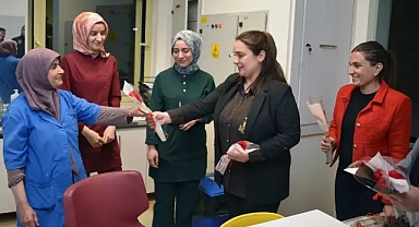 Siverek’te Sağlık Çalışanları Unutulmadı
