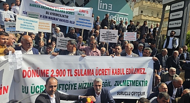 Suruçlu Çiftçilerden Sulama Ücretlerine Tepki: Tabutlu Protesto