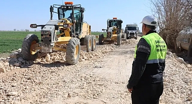 Urfa’da 50 mahalleyi ilgilendiren yolda çalışma!