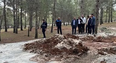 Urfa’da ormanlık alana beton dökülmüştü! Büyükşehir inceleme başlattı!