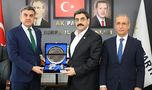 AK Partili Üst Düzey İsimden Şanlıurfa İl Başkanlığına Önemli Ziyaret