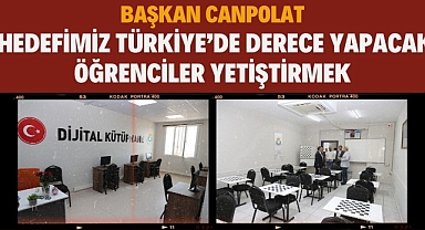 Başkan Canpolat: Hedefimiz Türkiye’de Derece Yapacak Öğrenciler Yetiştirmek