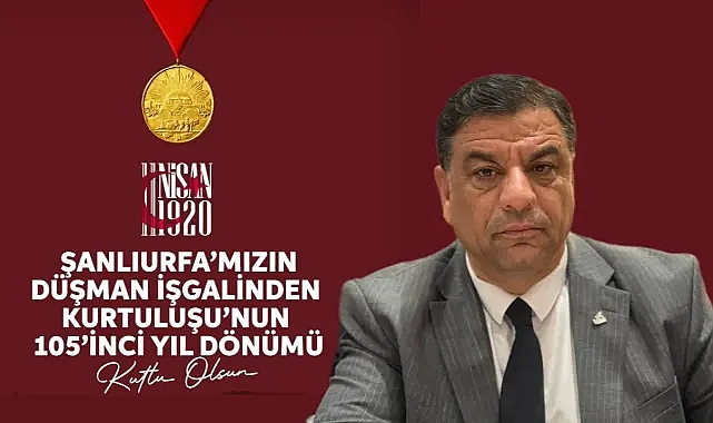 Başkan Halil Aslan'dan 11 Nisan Mesajı