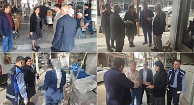 Eşbaşkan Kaya'dan Esnaf Ziyareti