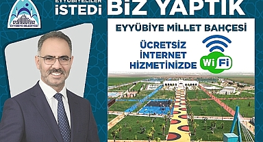 Millet Bahçesi'nde Ücretsiz İnternet Erişimi Başladı