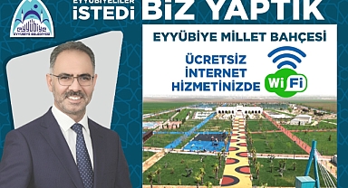 Eyyübiye Belediyesi'nden Ücretsiz İnternet Hizmeti