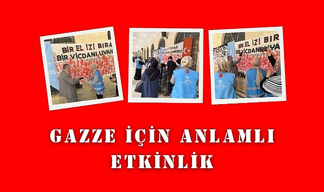 Gazze İçin Anlamlı Etkinlik