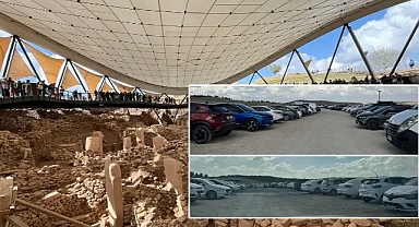 Göbeklitepe'ye yoğun ziyaretçi akını! Otopark yetersiz kaldı!