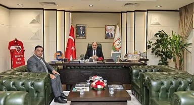 Halil Aslan'dan Başkan Gülpınar’a Ziyaret